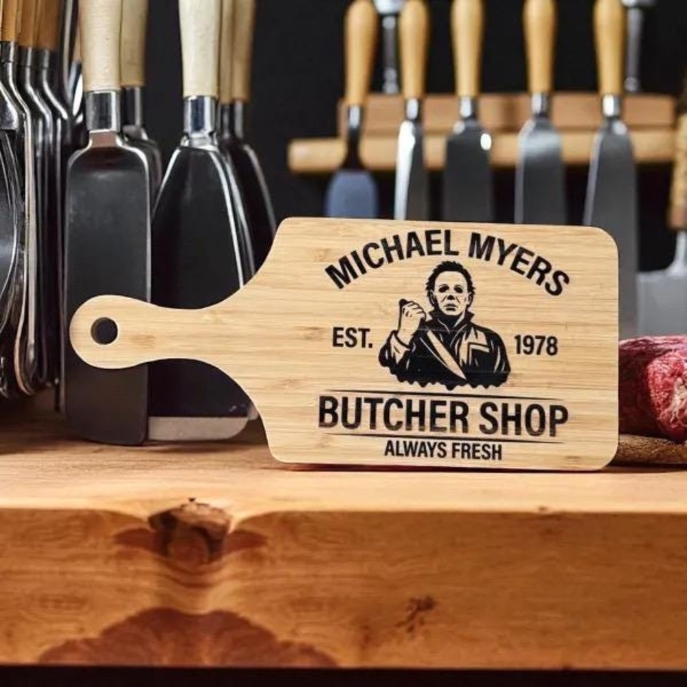 Michael Myers Theme Cutting Board
